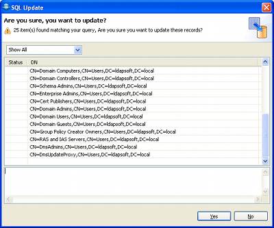 Active Directory run update 