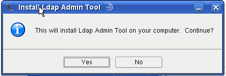 Ldap Admin Tool Suse Installation - Step 3