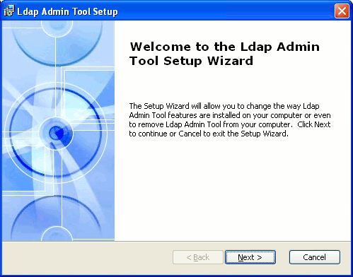 Ldap Admin Tool Installation windows - Step 3